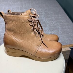 Dansko Sigourney Zip Up Clog Boot Women Size Eu 40